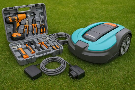 Robotizētā zālespļāvēja apkope